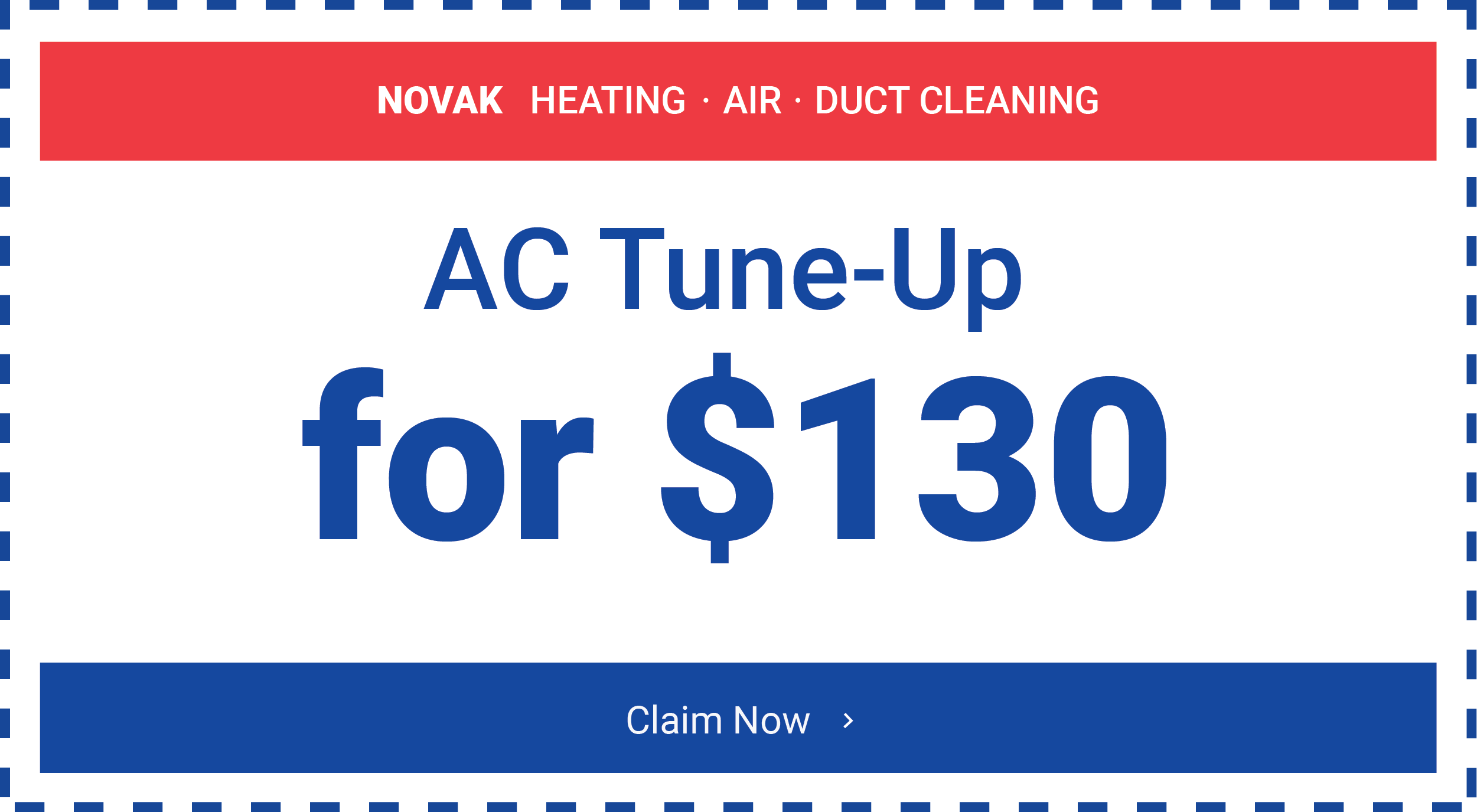 Specials & Offers | Novak Heating, Air & Duct Cleaning