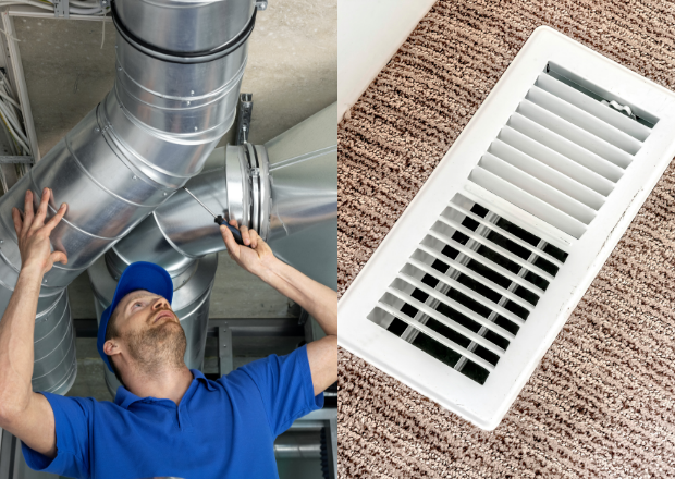 air ducts vs air vents