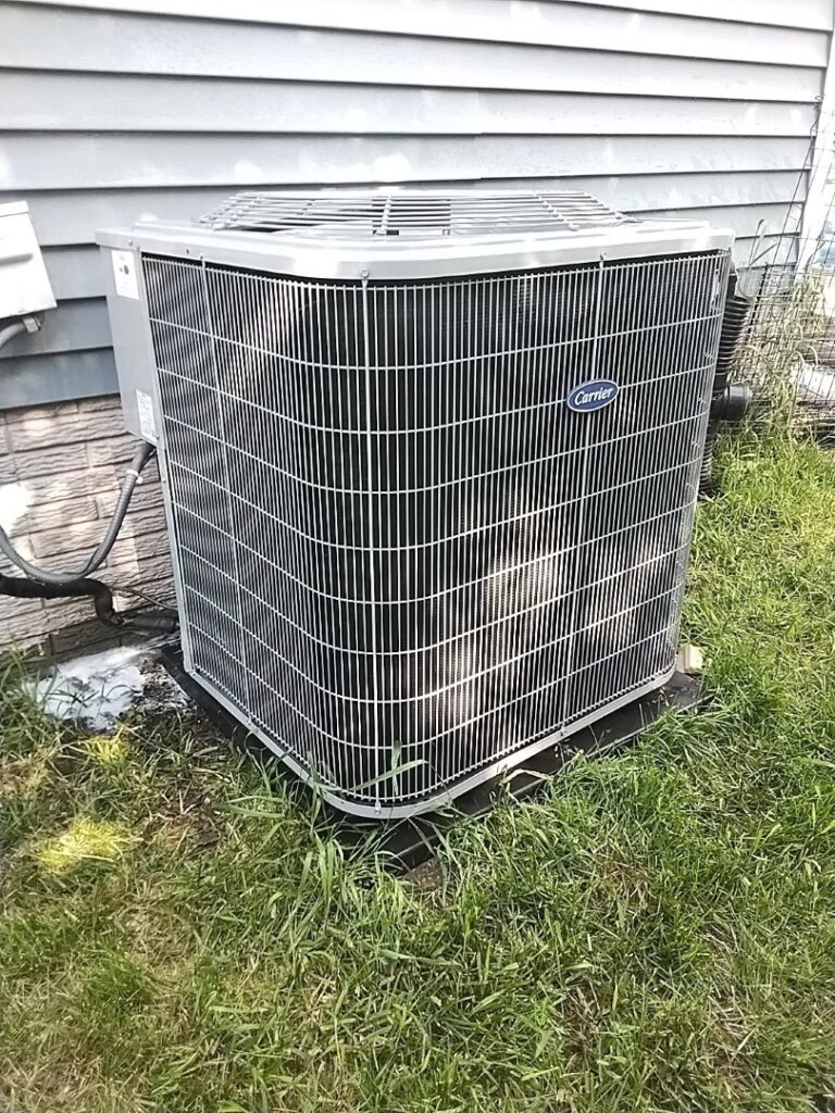 Clean AC unit
